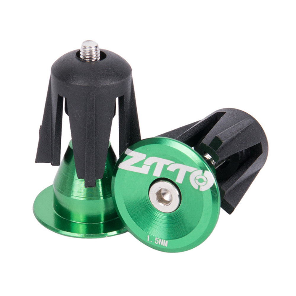 ZTTO 0901 1 Pair Bar End Plugs Handlebar End Caps Bike Handlebar Plugs for 22-24mm ZTTO 0901 1 Pair Bar End Plugs Handlebar End Caps Bike Handlebar Plugs for 22-24mm